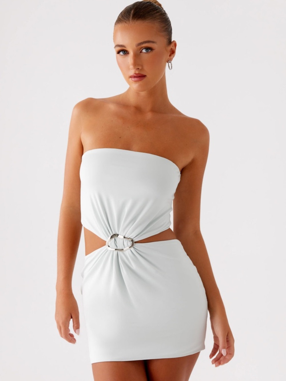 NWT! Peppermayo Bruna Strapless Mini Dress in Mint